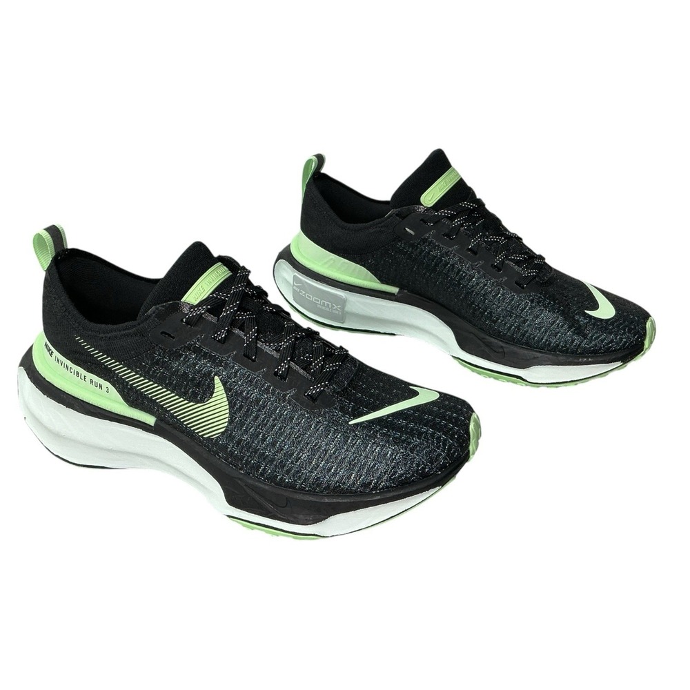 Nike ZoomX Invincible Run Flyknit 3 in Black Volt DR2660-011 Womens Size 8 - Picture 2 of 7